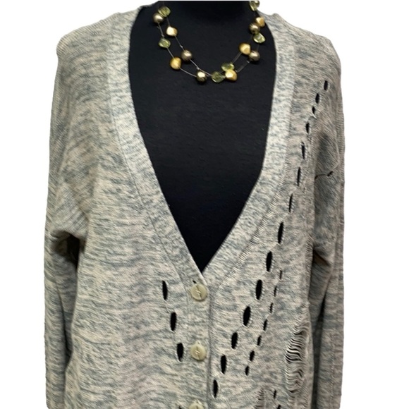 BCBG Generation Distressed Sweater - Picture 3 of 6